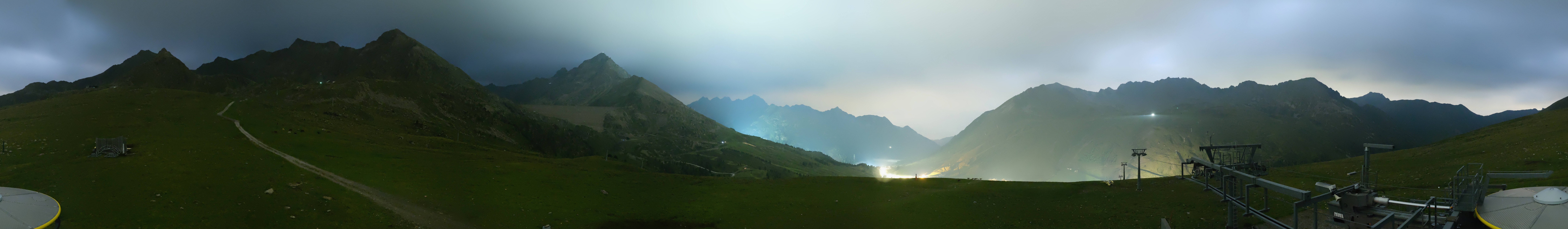 Archiv Foto Webcam Kühtai - Wiesbergbahn