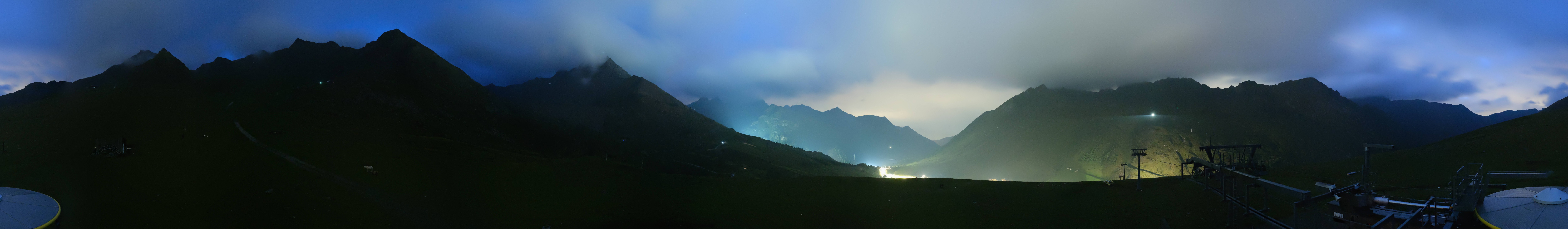 Archiv Foto Webcam Kühtai - Wiesbergbahn