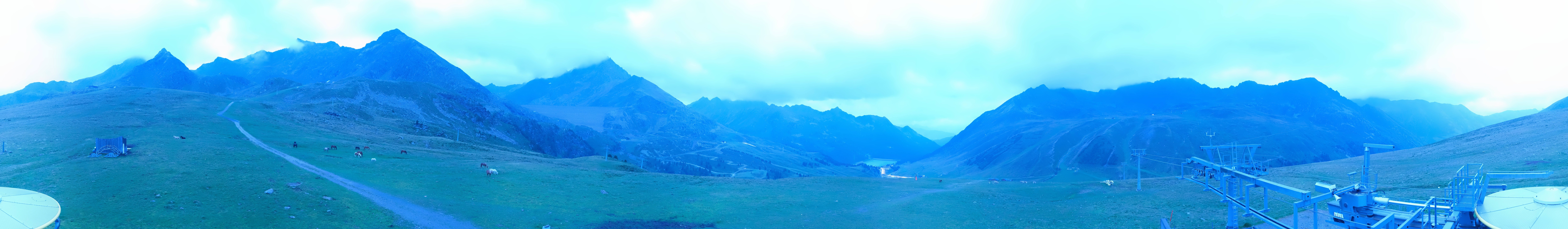Archiv Foto Webcam Kühtai - Wiesbergbahn