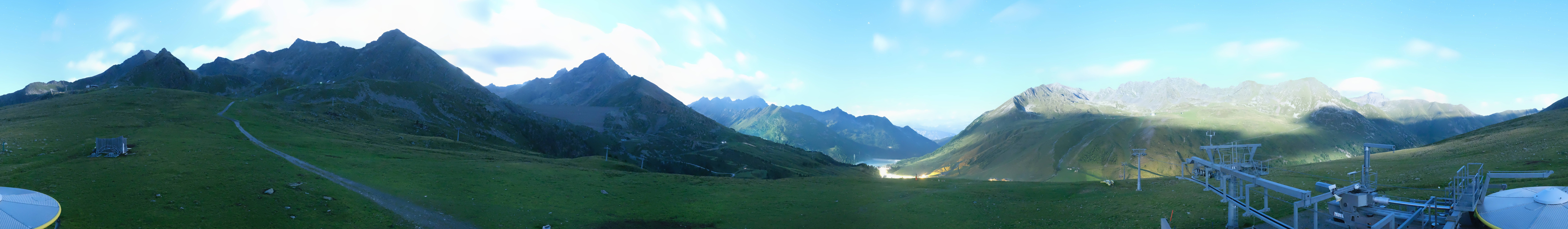 Archiv Foto Webcam Kühtai - Wiesbergbahn