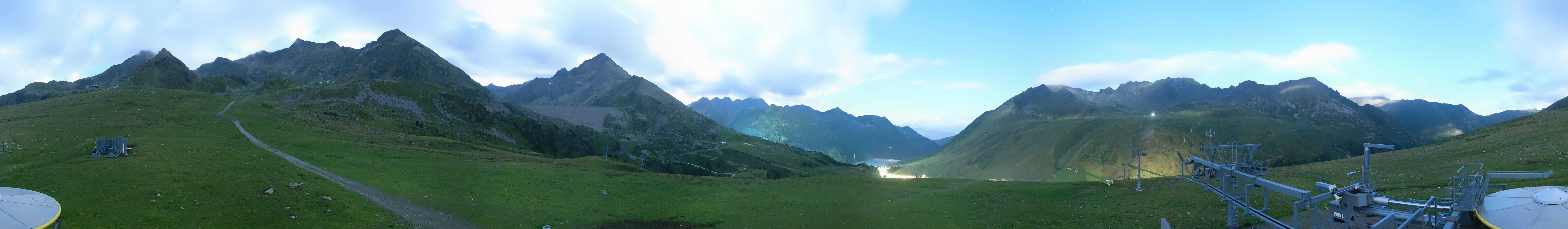 Archiv Foto Webcam Kühtai - Wiesbergbahn