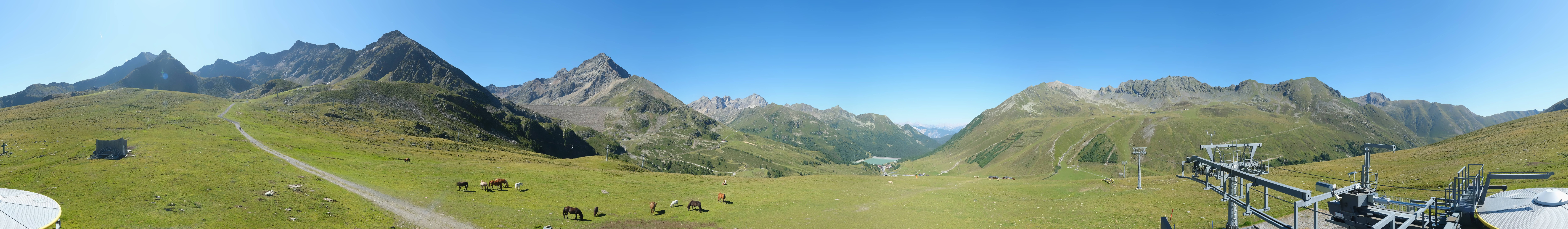 Archiv Foto Webcam Kühtai - Wiesbergbahn
