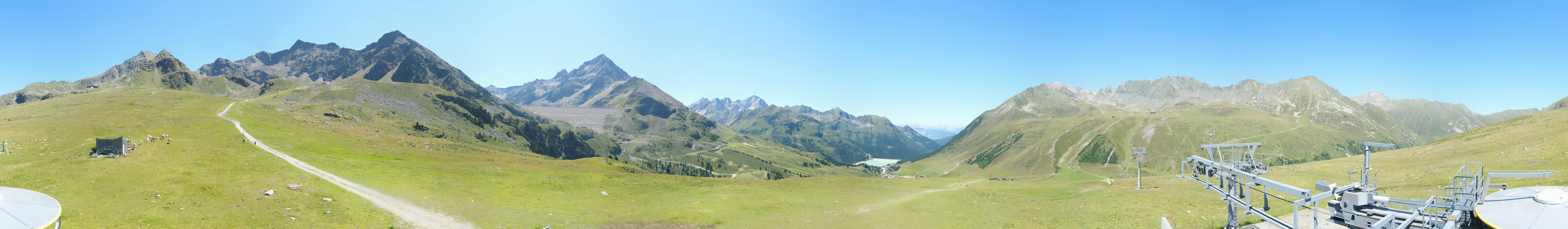Archiv Foto Webcam Kühtai - Wiesbergbahn