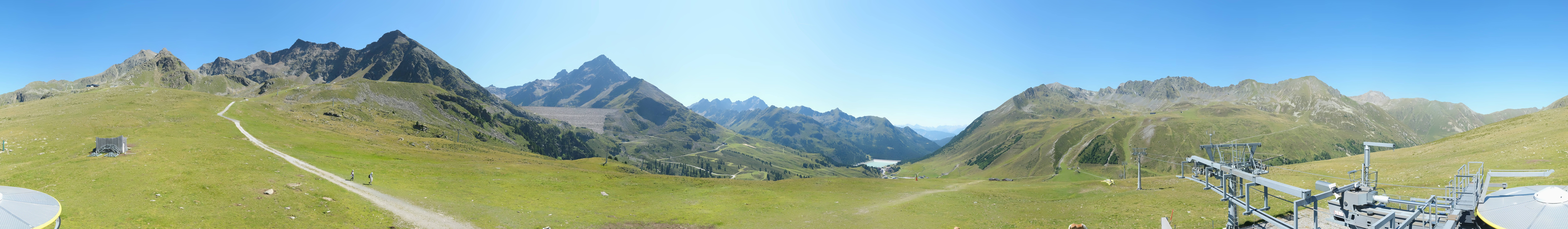 Archiv Foto Webcam Kühtai - Wiesbergbahn