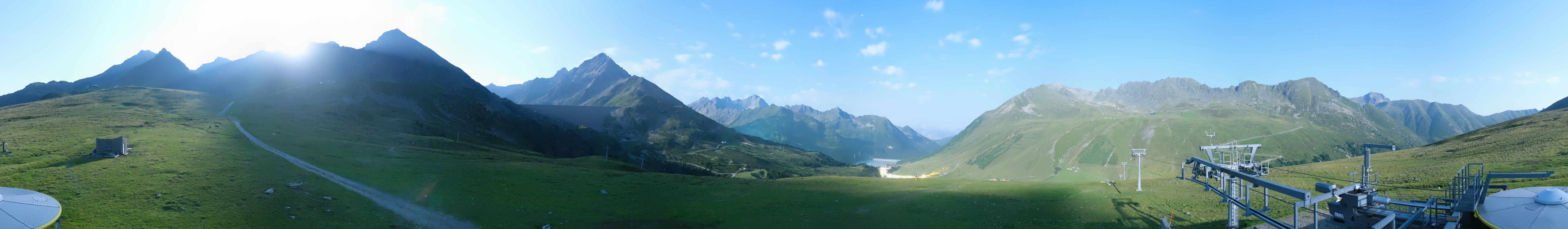 Archiv Foto Webcam Kühtai - Wiesbergbahn