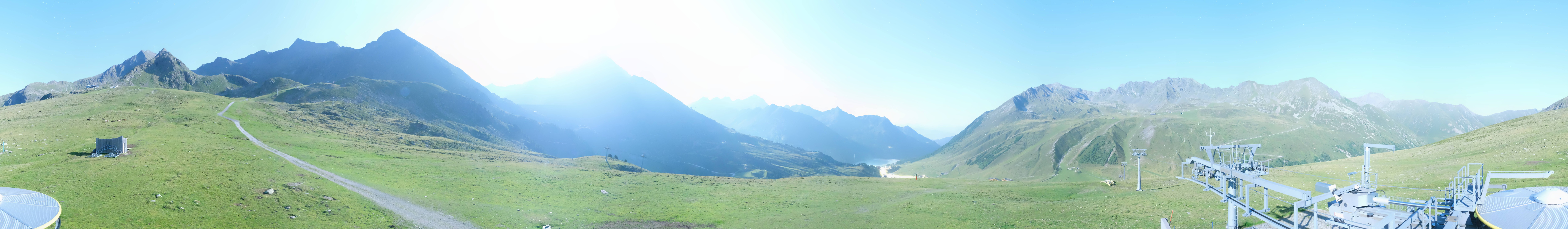Archiv Foto Webcam Kühtai - Wiesbergbahn