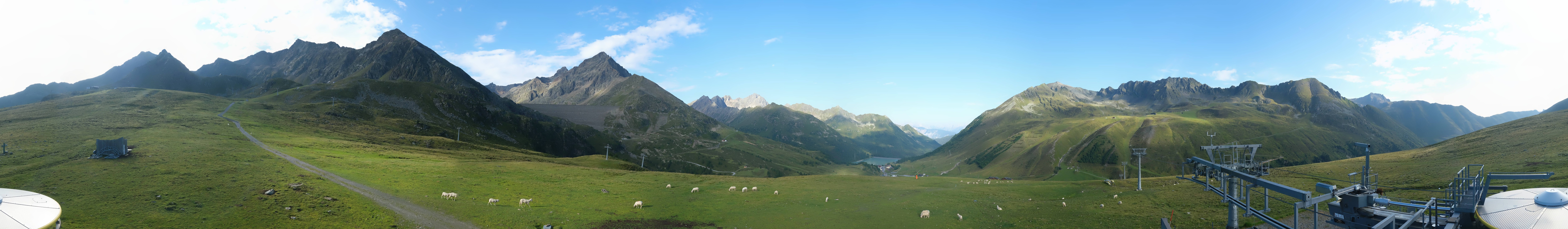 Archiv Foto Webcam Kühtai - Wiesbergbahn