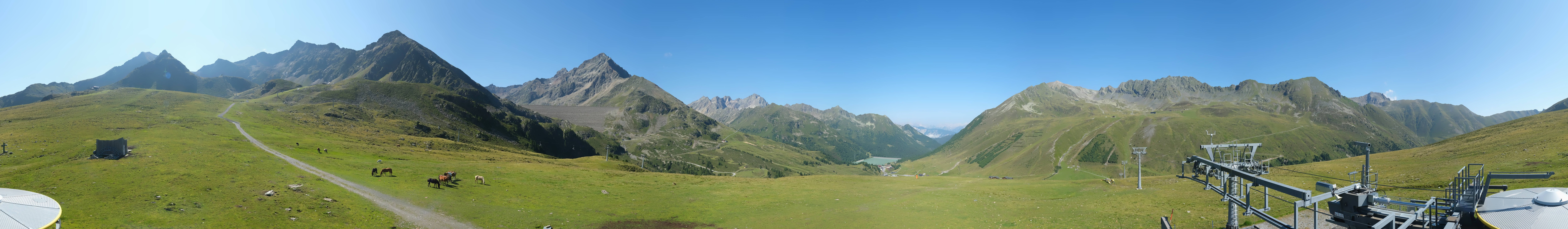 Archiv Foto Webcam Kühtai - Wiesbergbahn