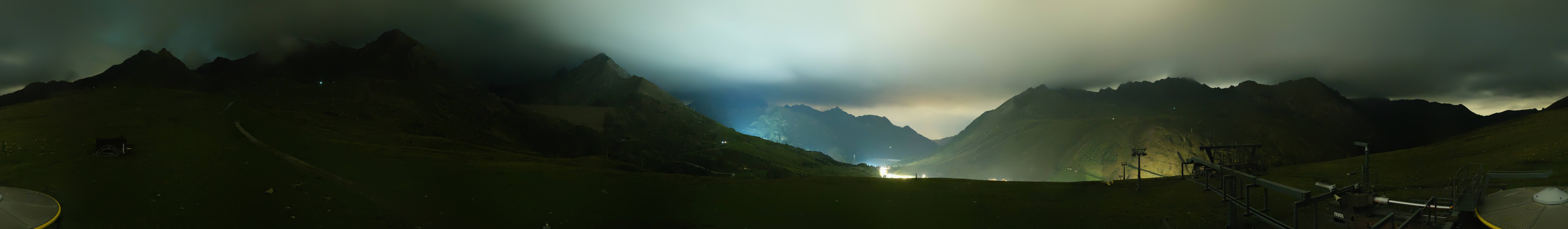 Archiv Foto Webcam Kühtai - Wiesbergbahn