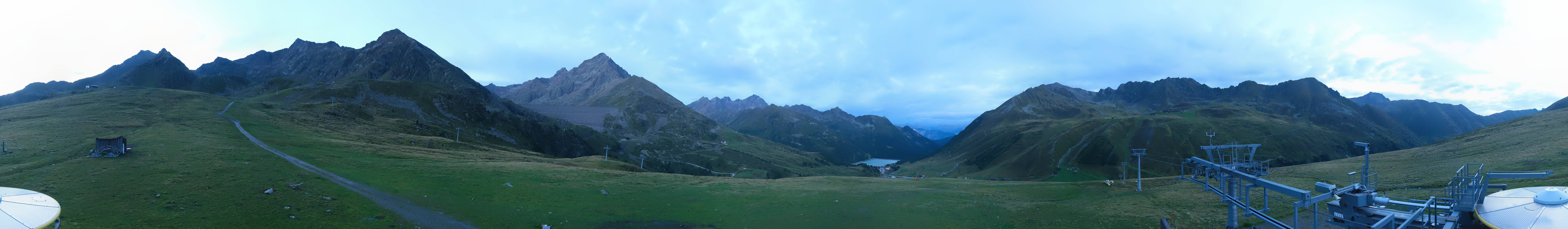 Archiv Foto Webcam Kühtai - Wiesbergbahn