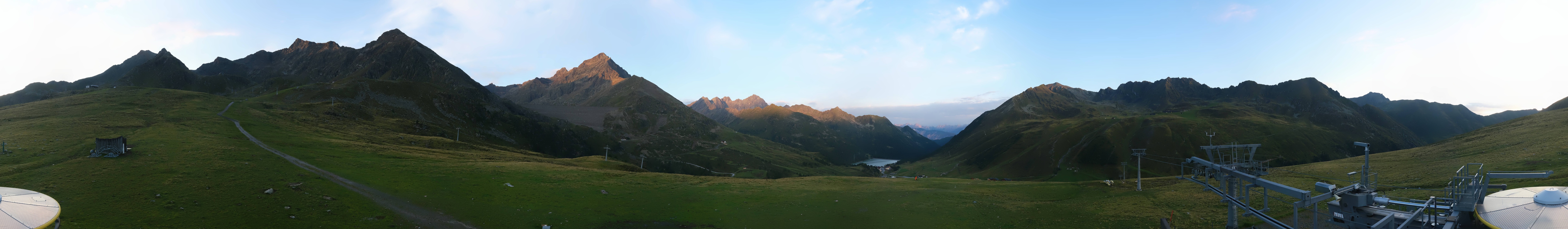 Archiv Foto Webcam Kühtai - Wiesbergbahn