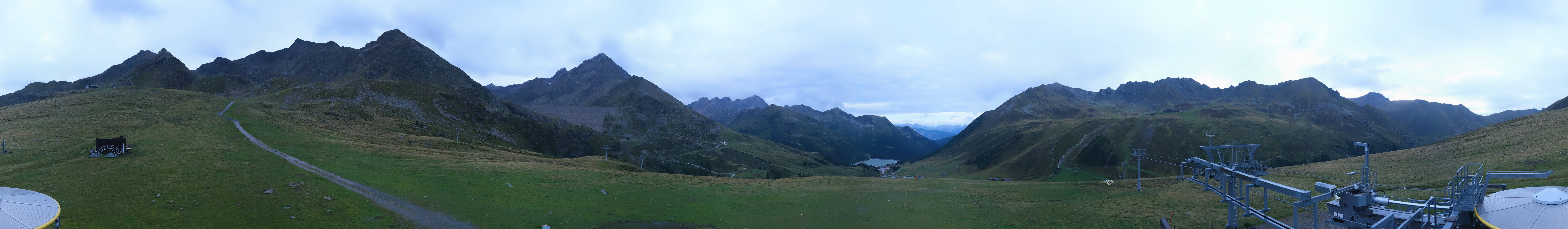 Archiv Foto Webcam Kühtai - Wiesbergbahn