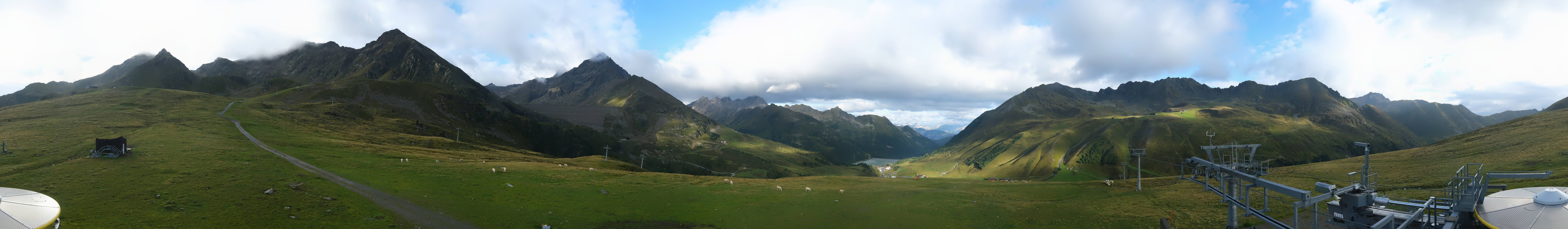Archiv Foto Webcam Kühtai - Wiesbergbahn