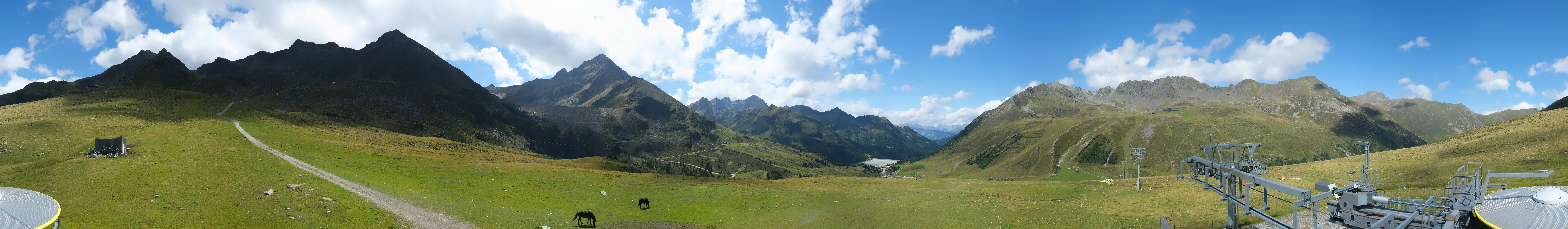 Archiv Foto Webcam Kühtai - Wiesbergbahn
