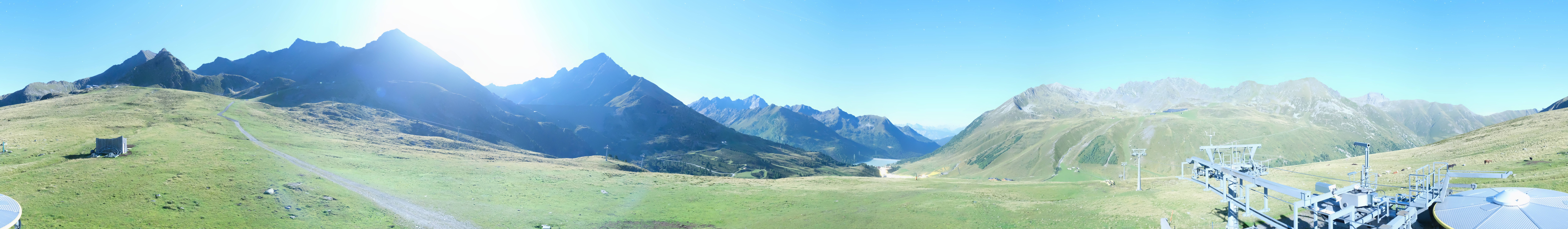 Archiv Foto Webcam Kühtai - Wiesbergbahn