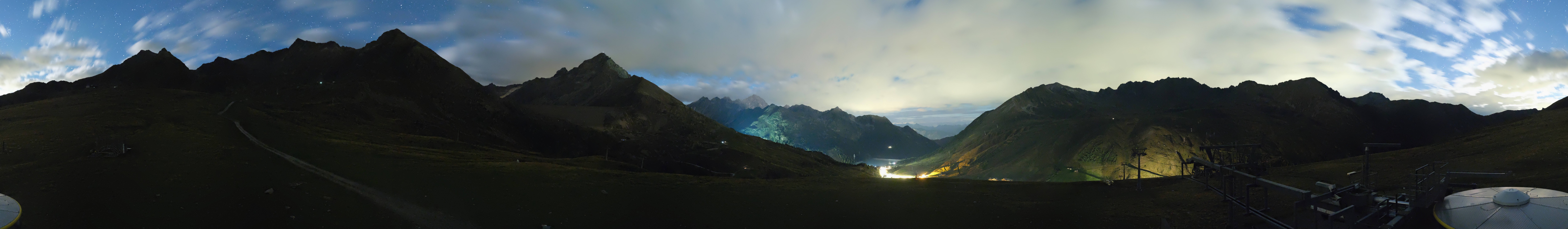 Archiv Foto Webcam Kühtai - Wiesbergbahn