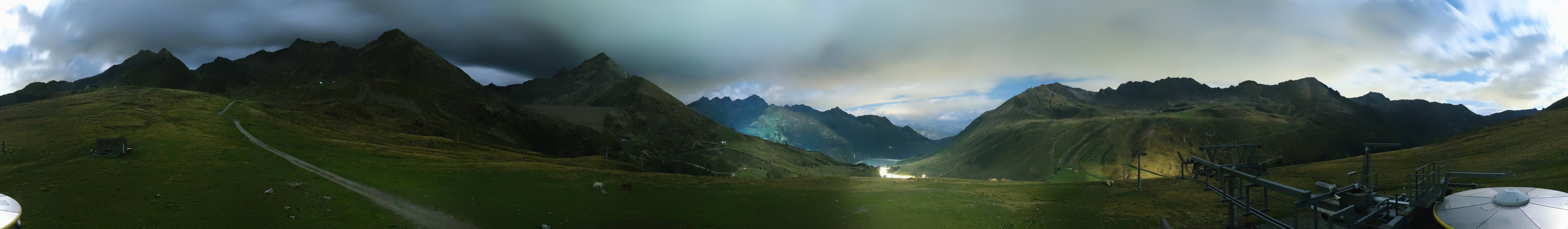 Archiv Foto Webcam Kühtai - Wiesbergbahn