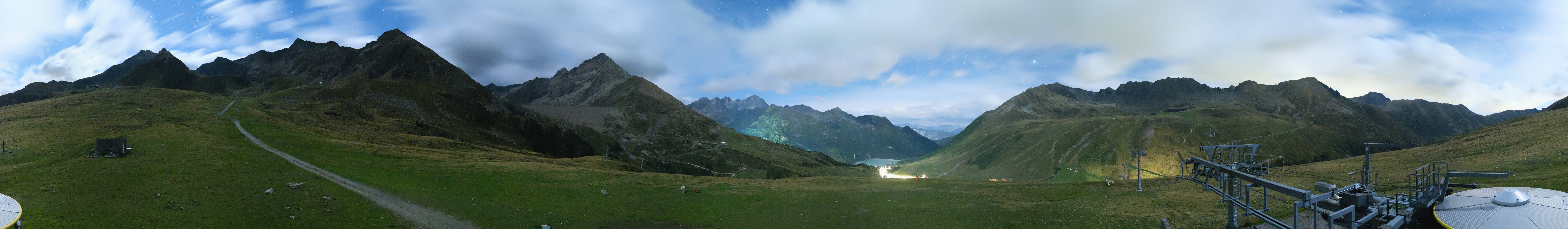 Archiv Foto Webcam Kühtai - Wiesbergbahn