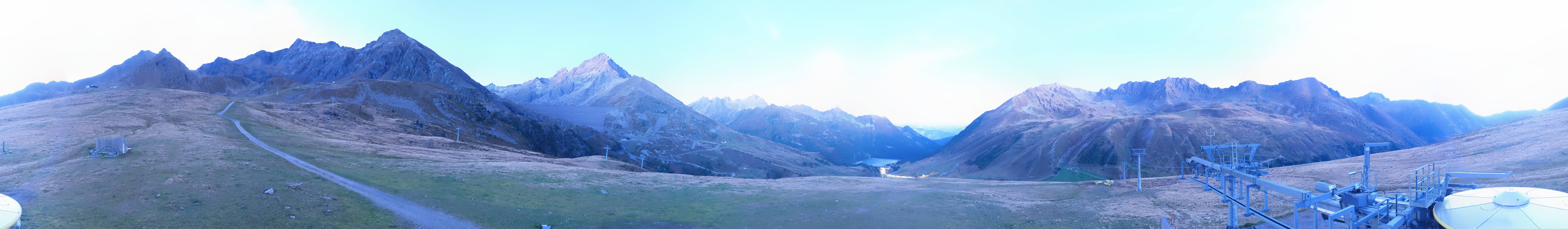 Archiv Foto Webcam Kühtai - Wiesbergbahn