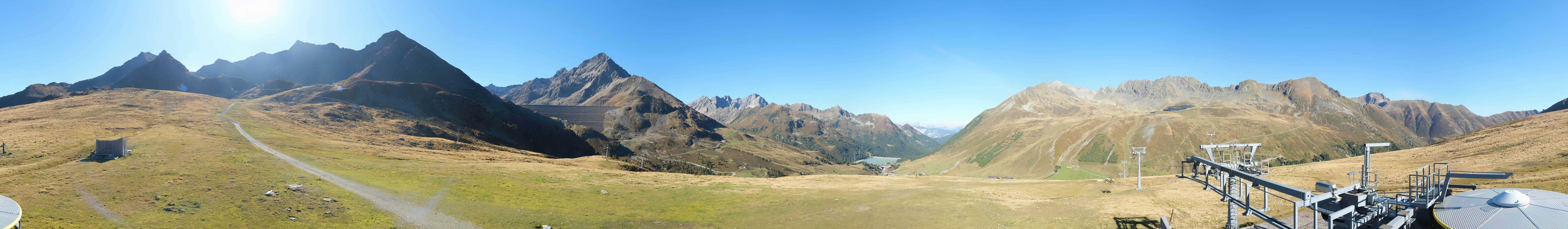 Archiv Foto Webcam Kühtai - Wiesbergbahn