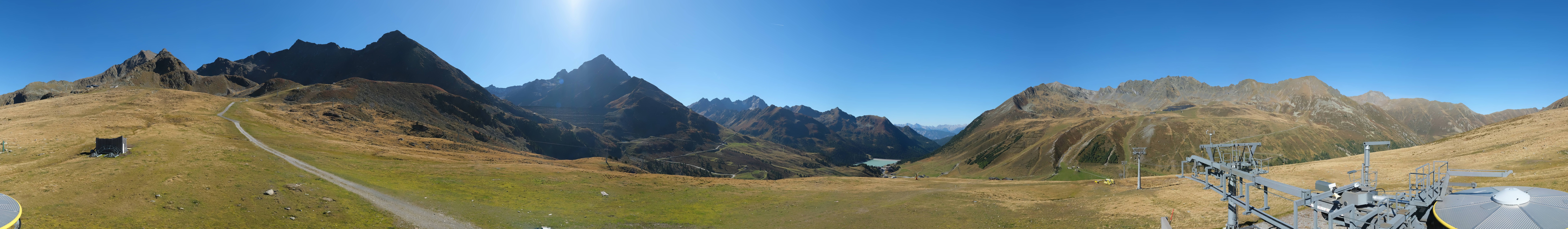 Archiv Foto Webcam Kühtai - Wiesbergbahn