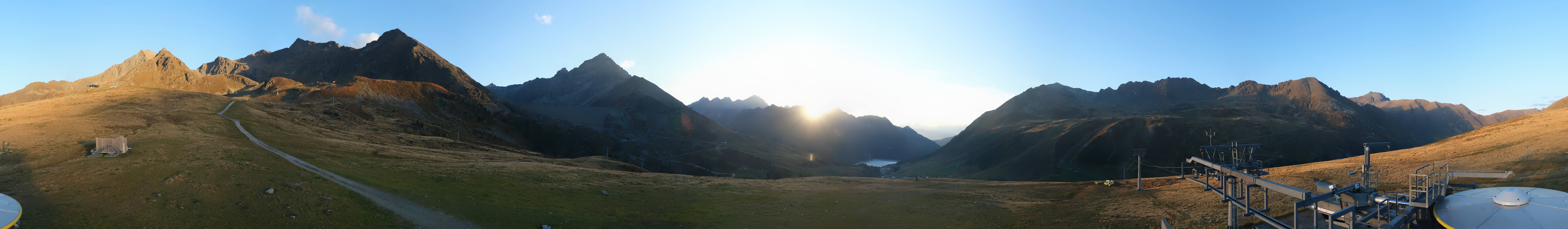 Archiv Foto Webcam Kühtai - Wiesbergbahn