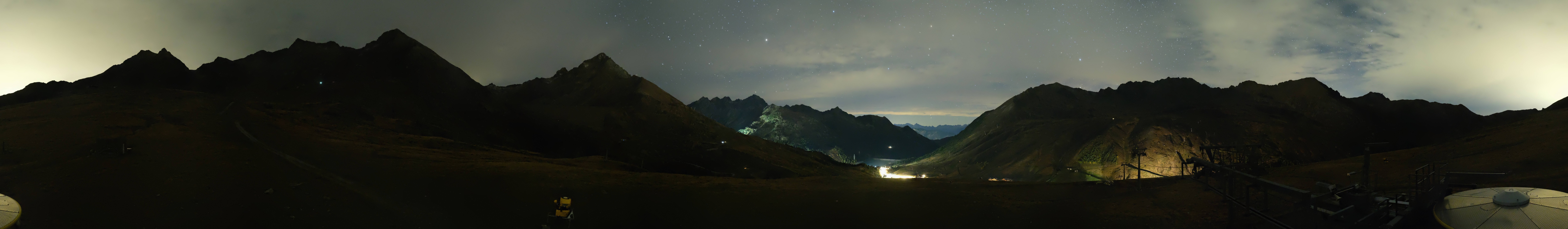 Archiv Foto Webcam Kühtai - Wiesbergbahn