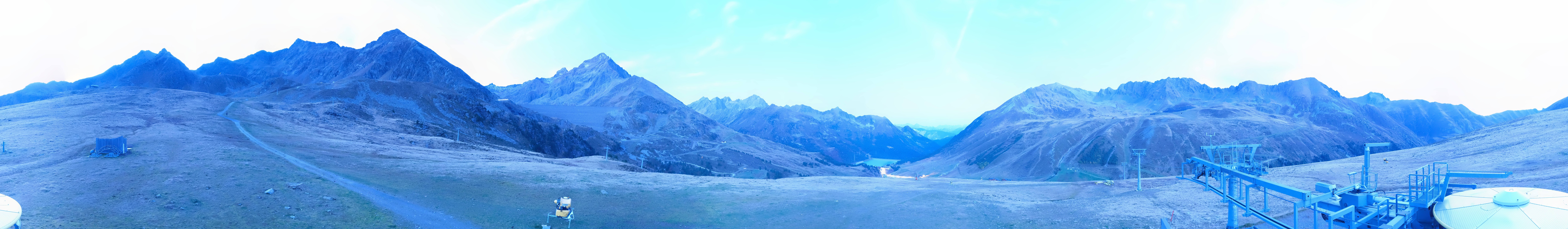Archiv Foto Webcam Kühtai - Wiesbergbahn