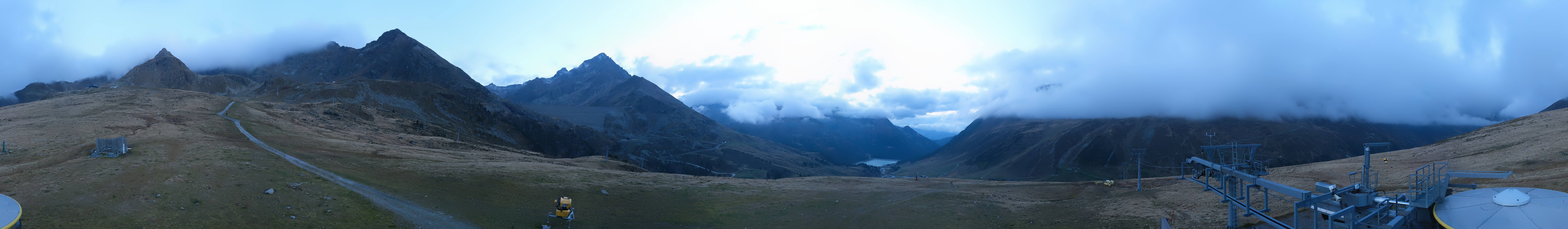 Archiv Foto Webcam Kühtai - Wiesbergbahn