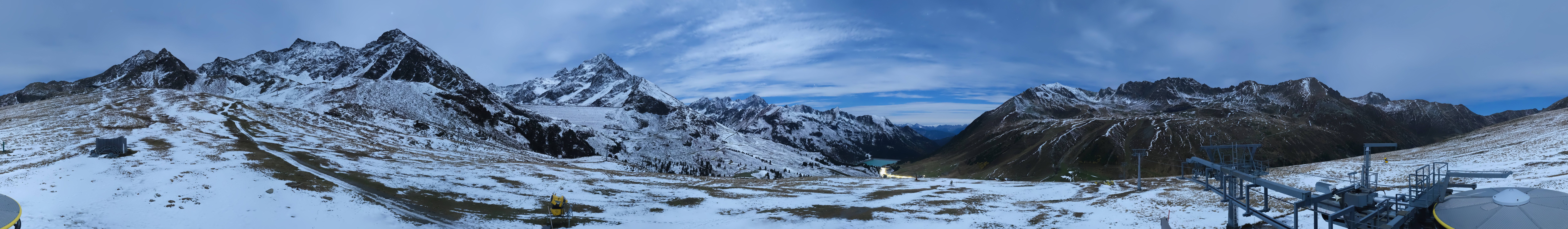 Archiv Foto Webcam Kühtai - Wiesbergbahn