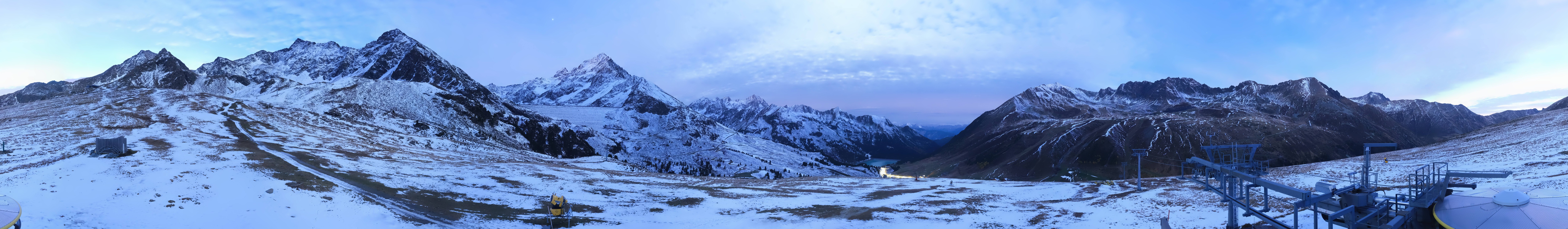 Archiv Foto Webcam Kühtai - Wiesbergbahn