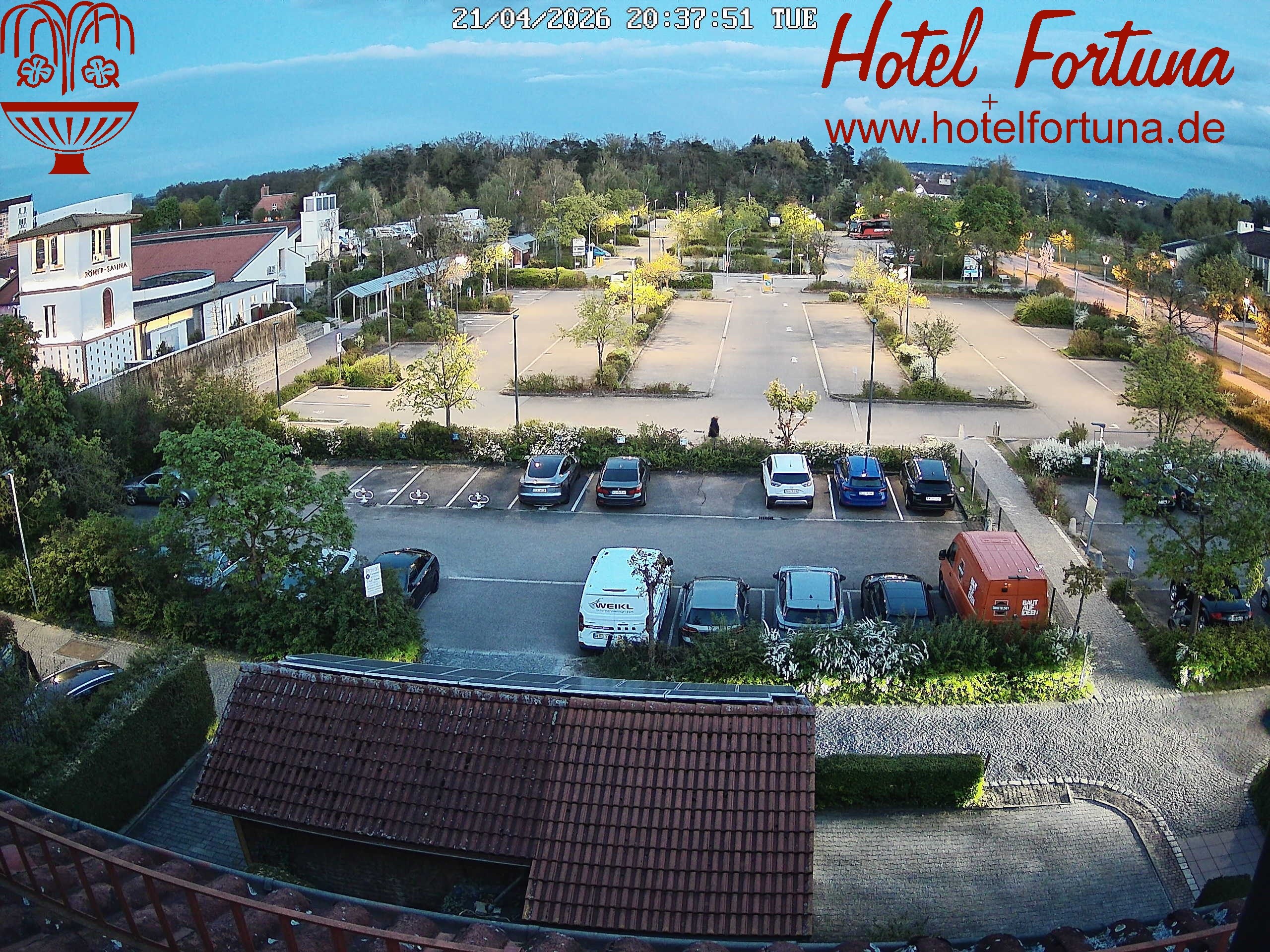 Archiv Foto Webcam Bad Gögging - Hotel Fortuna