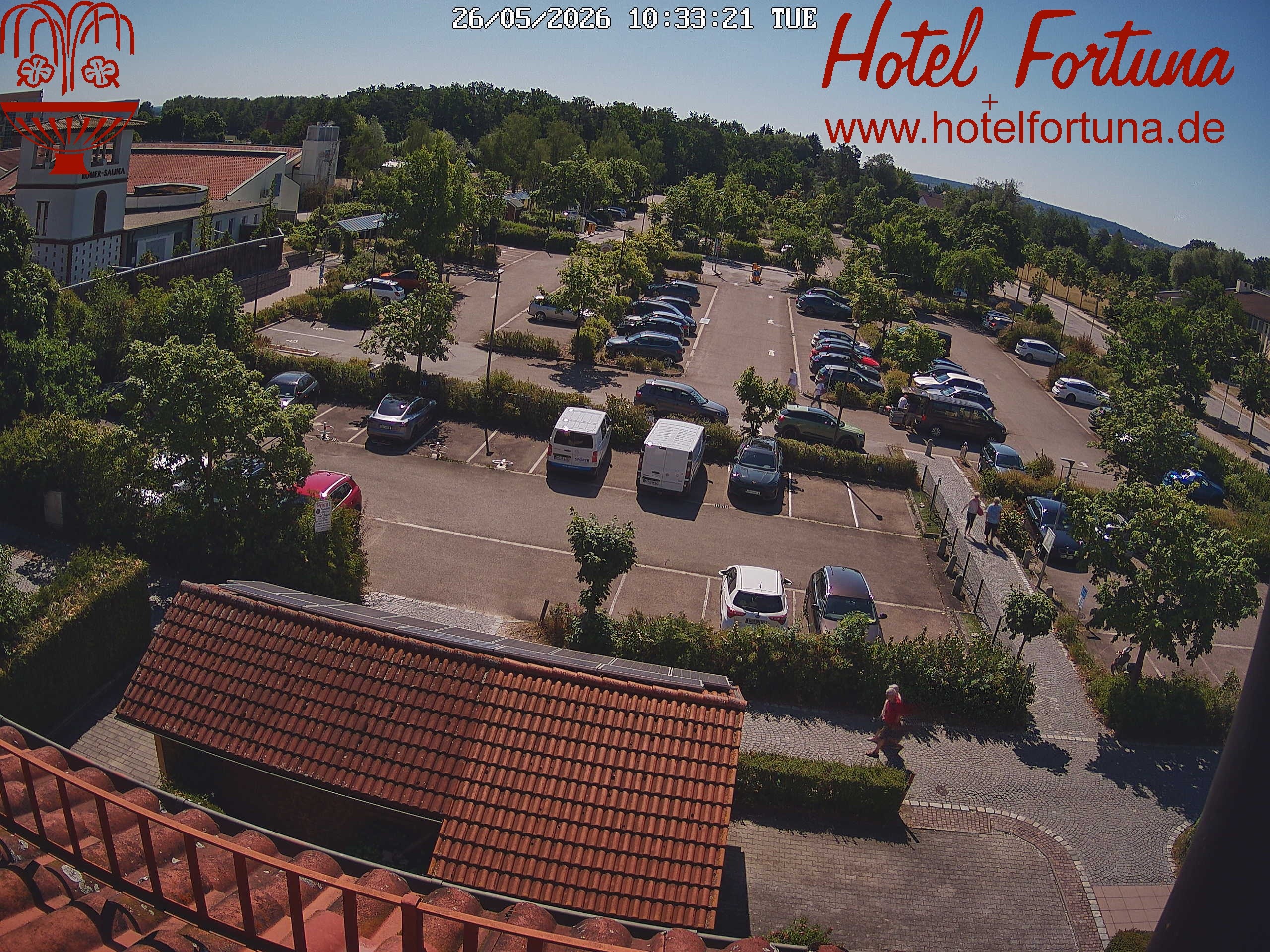 Archiv Foto Webcam Bad Gögging - Hotel Fortuna