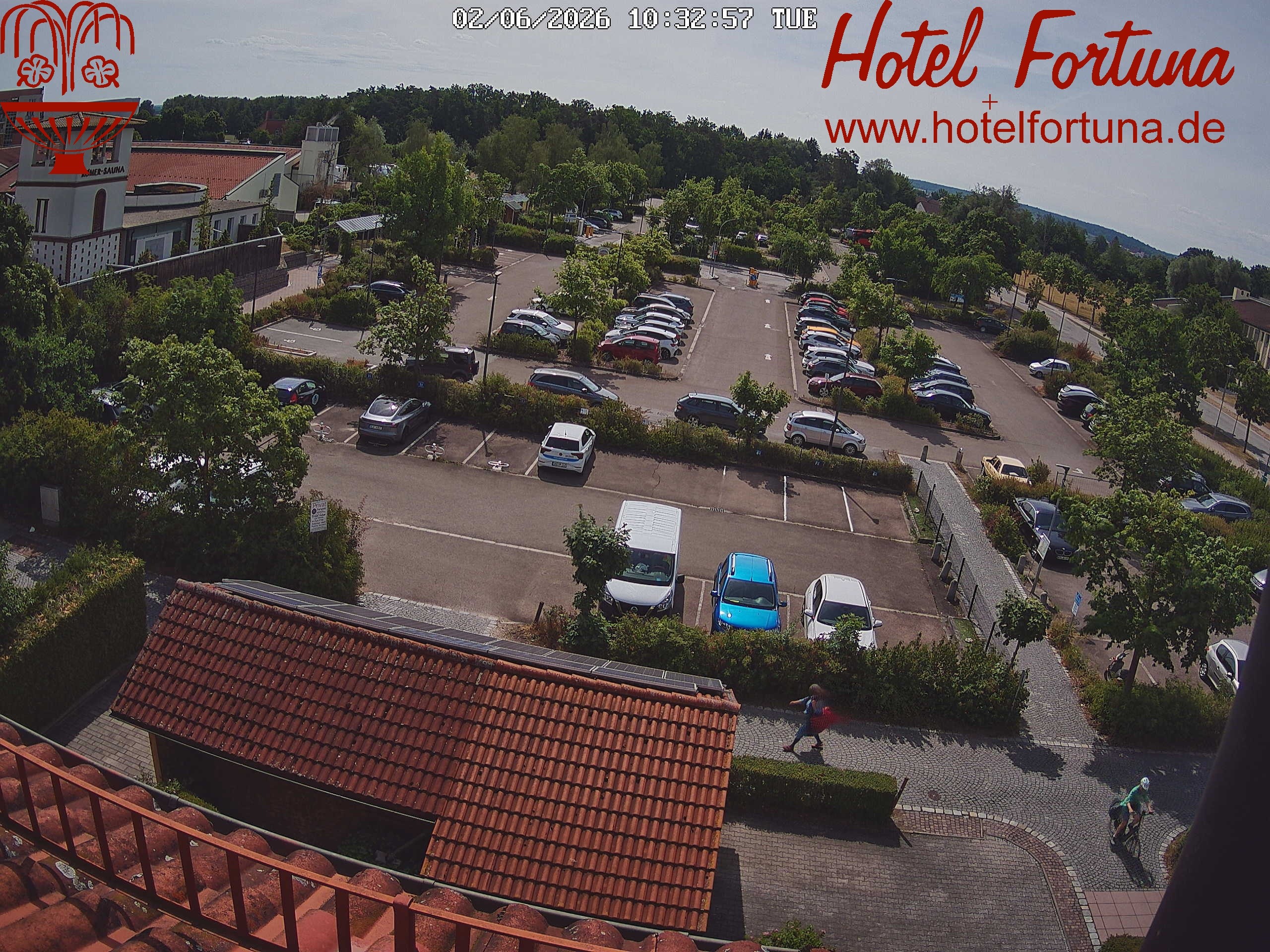 Archiv Foto Webcam Bad Gögging - Hotel Fortuna