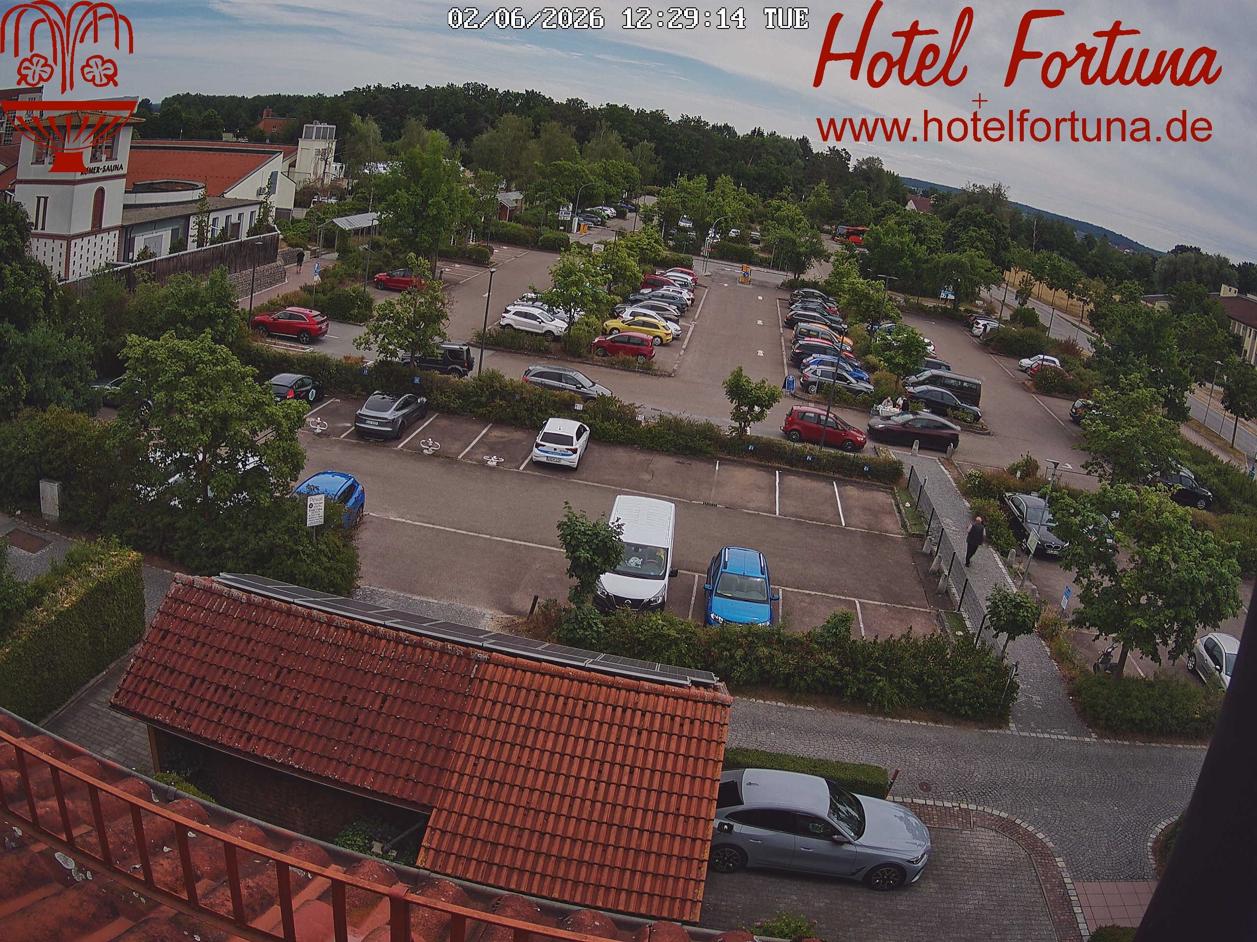 Archiv Foto Webcam Bad Gögging - Hotel Fortuna