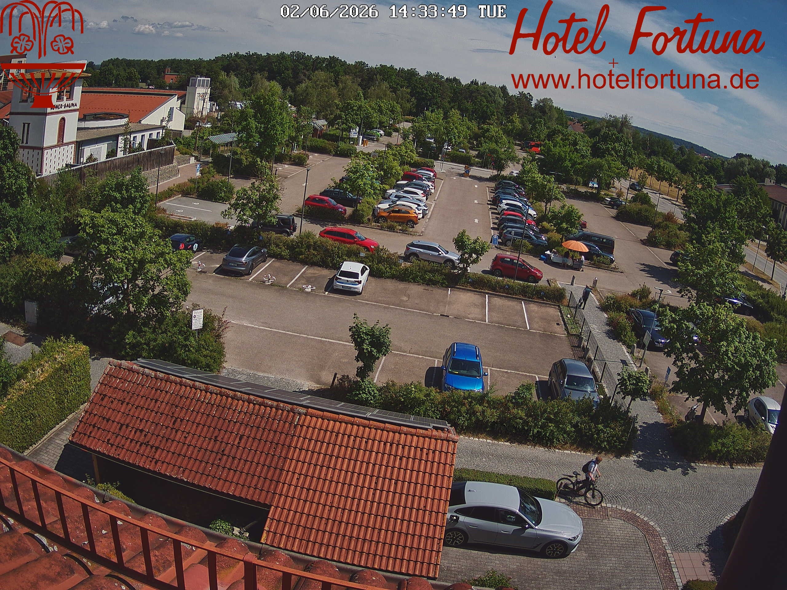 Archiv Foto Webcam Bad Gögging - Hotel Fortuna
