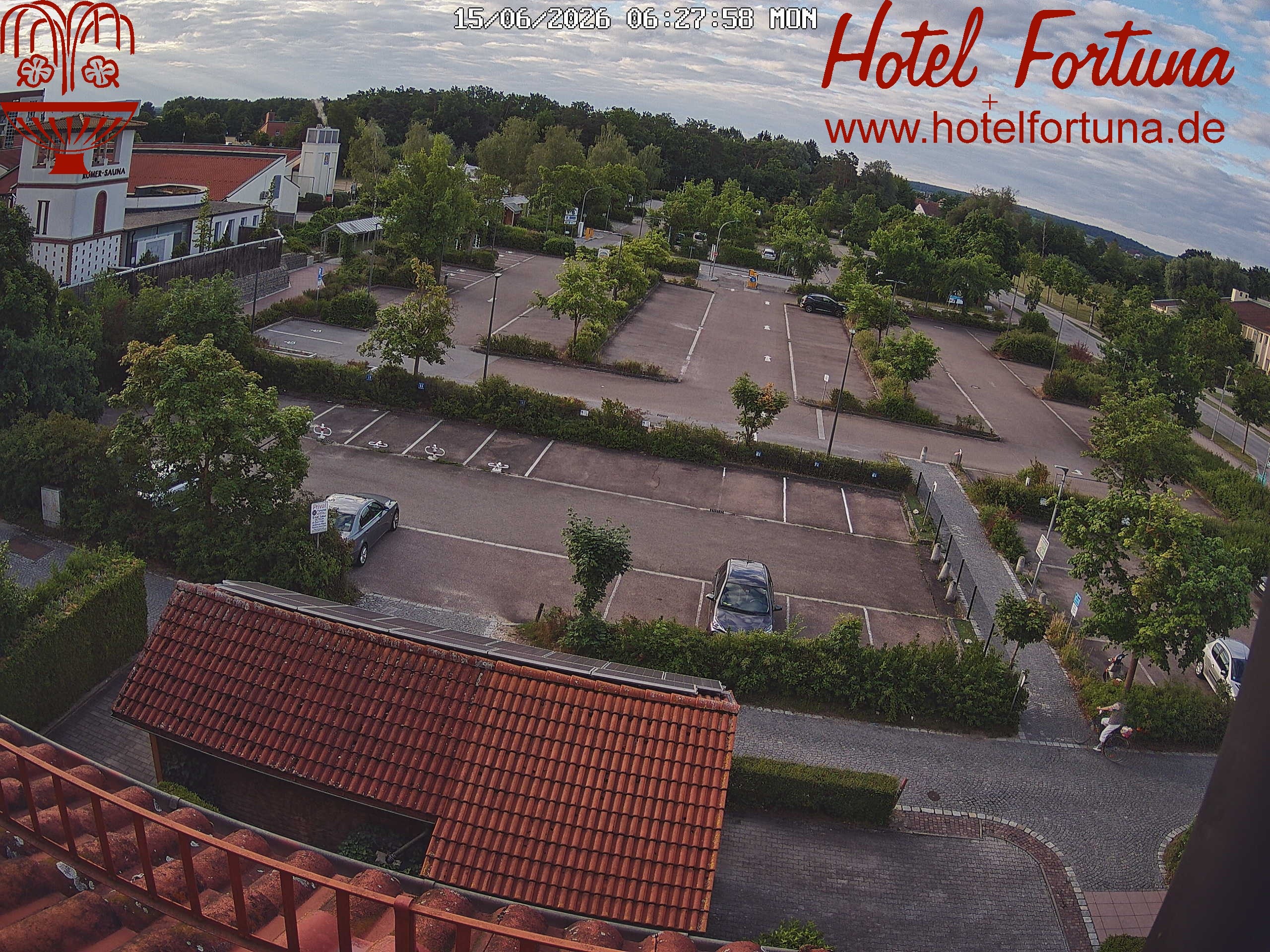 Archiv Foto Webcam Bad Gögging - Hotel Fortuna