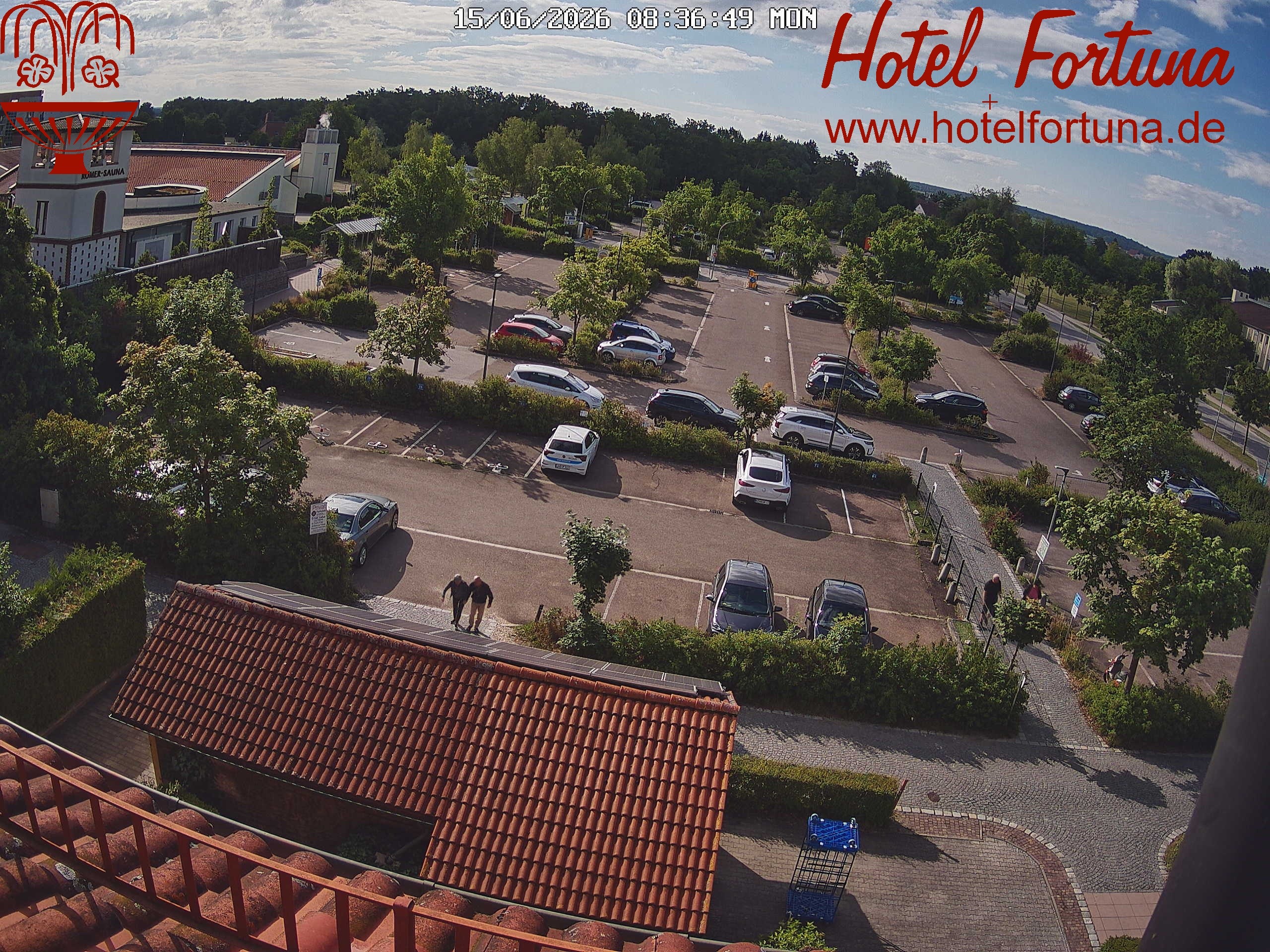 Archiv Foto Webcam Bad Gögging - Hotel Fortuna