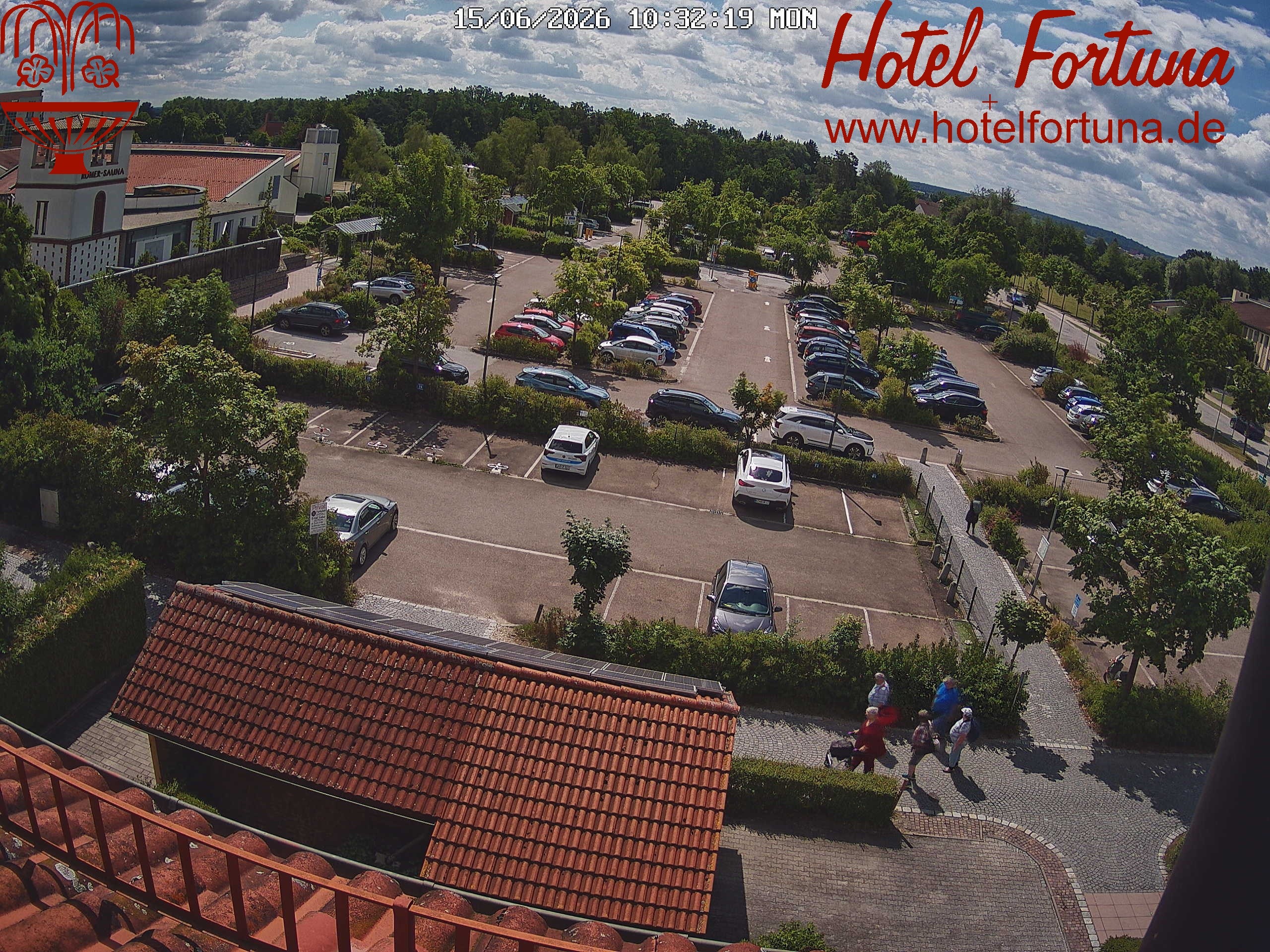 Archiv Foto Webcam Bad Gögging - Hotel Fortuna