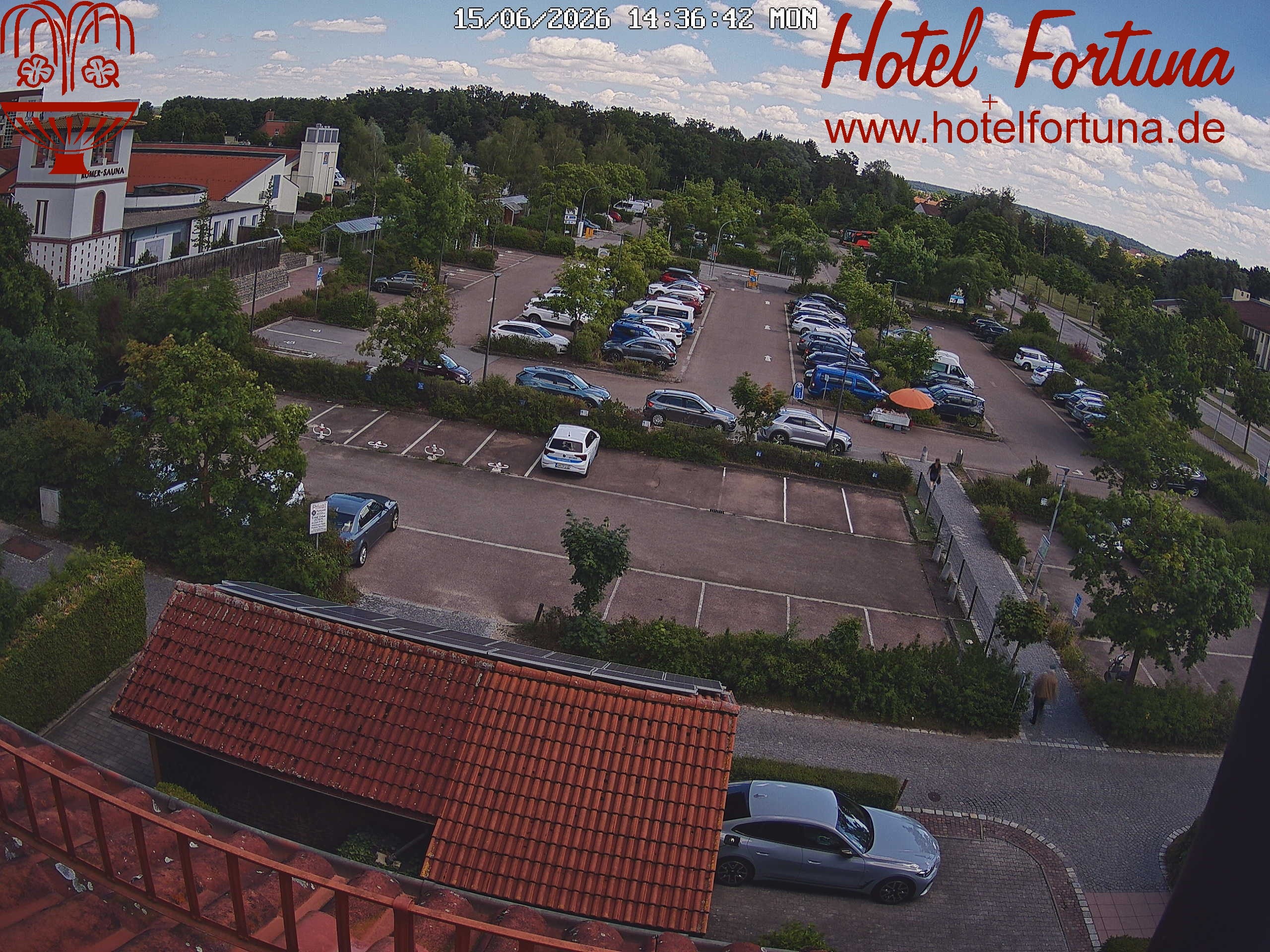 Archiv Foto Webcam Bad Gögging - Hotel Fortuna