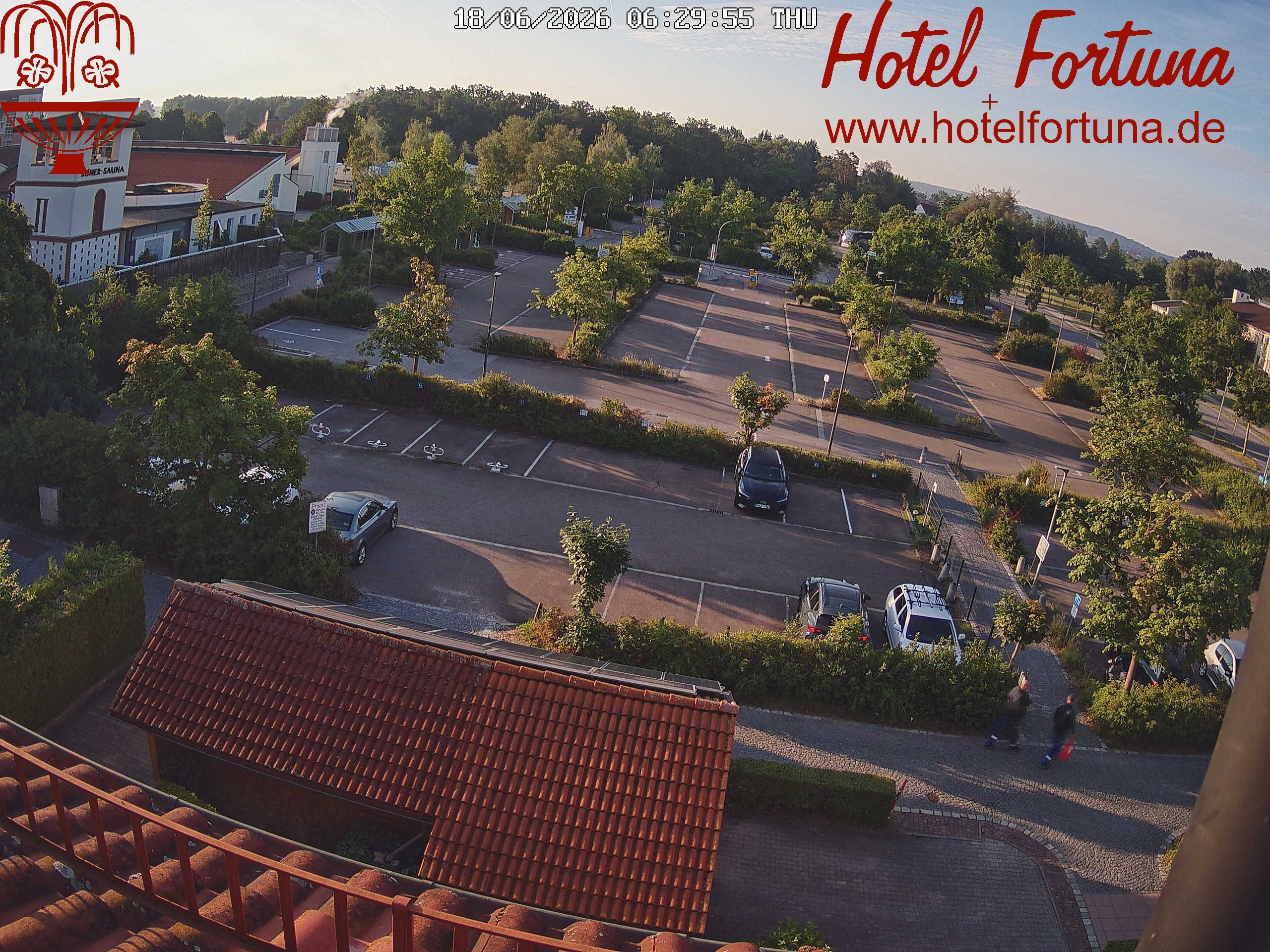 Archiv Foto Webcam Bad Gögging - Hotel Fortuna