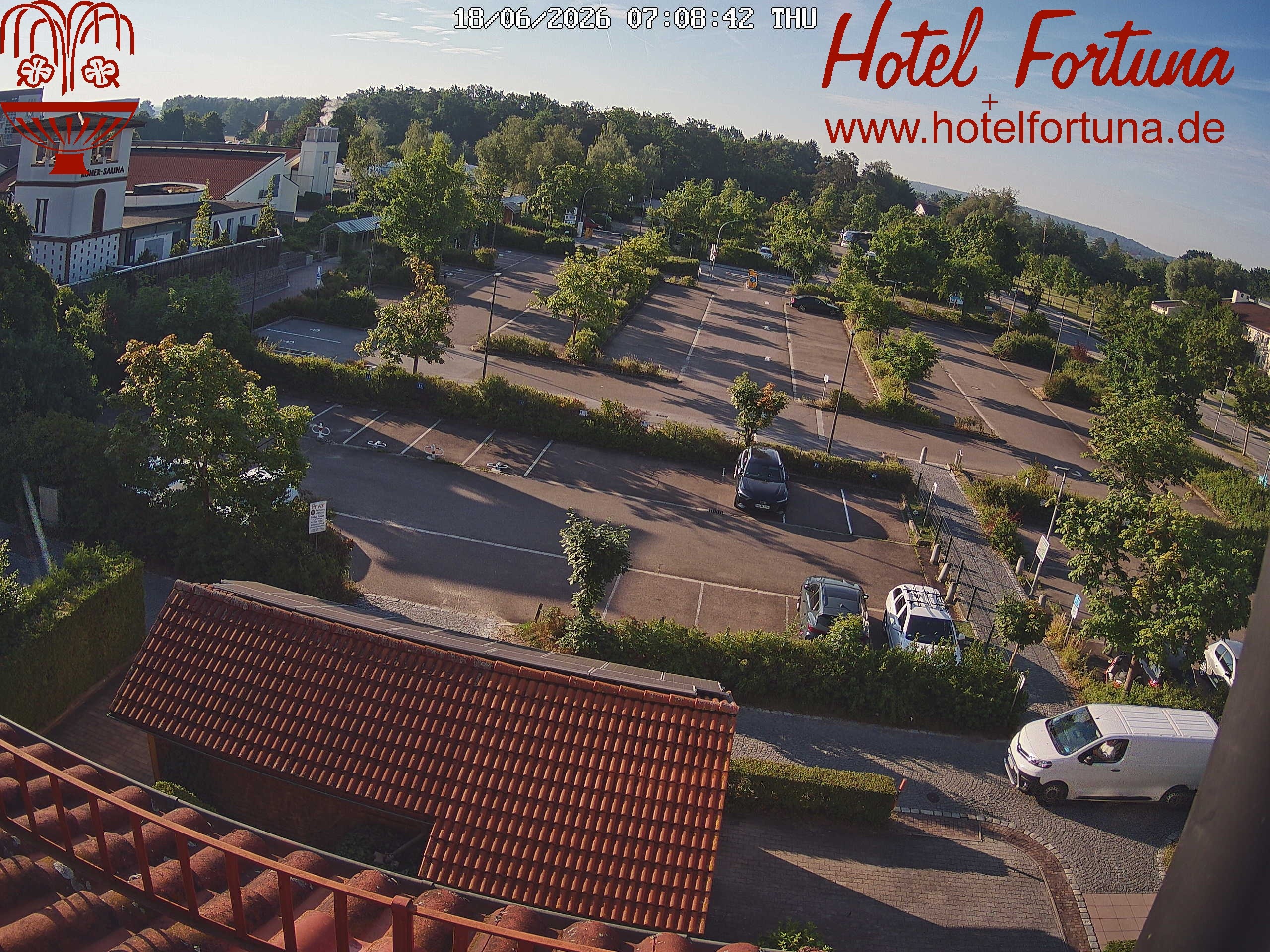 Archiv Foto Webcam Bad Gögging - Hotel Fortuna