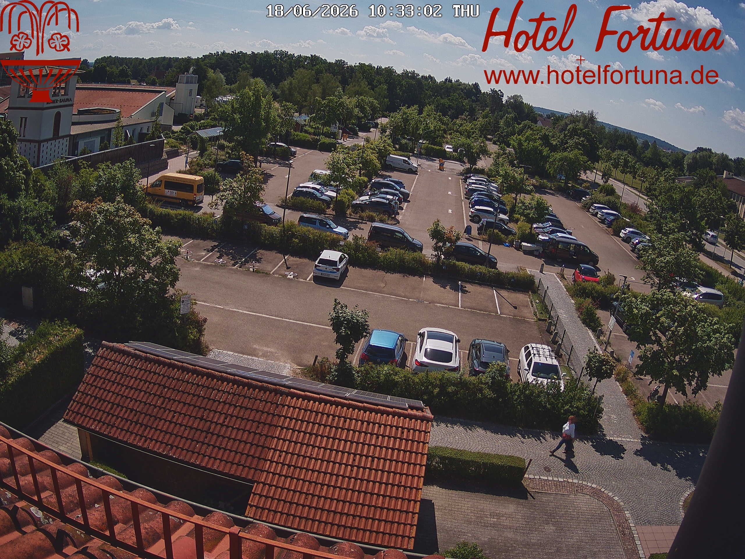 Archiv Foto Webcam Bad Gögging - Hotel Fortuna