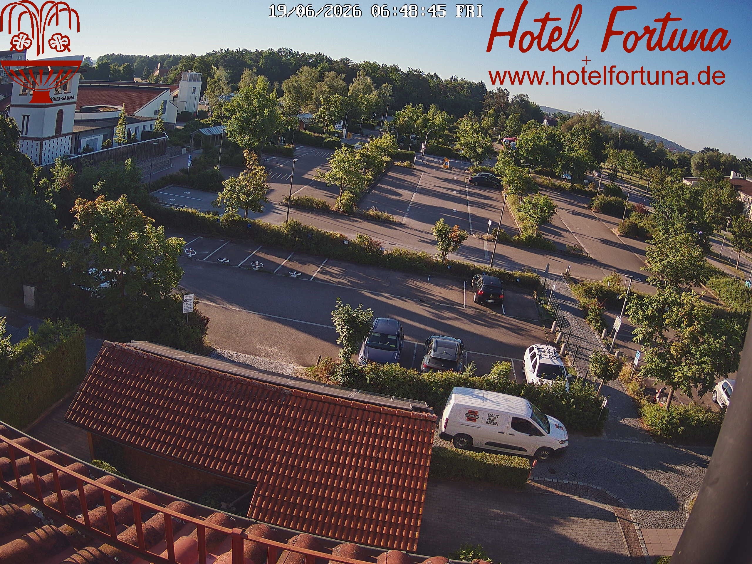 Archiv Foto Webcam Bad Gögging - Hotel Fortuna