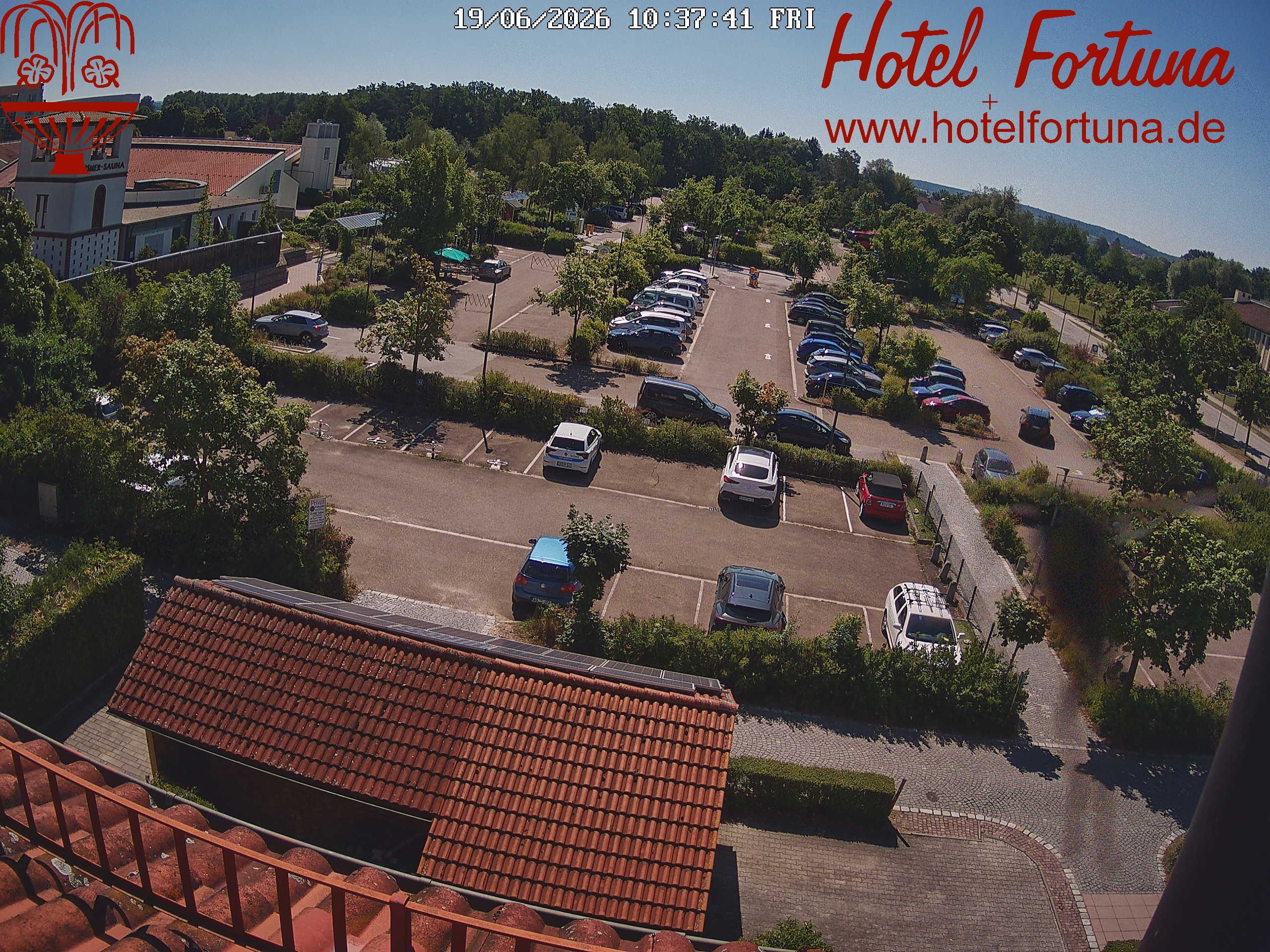 Archiv Foto Webcam Bad Gögging - Hotel Fortuna