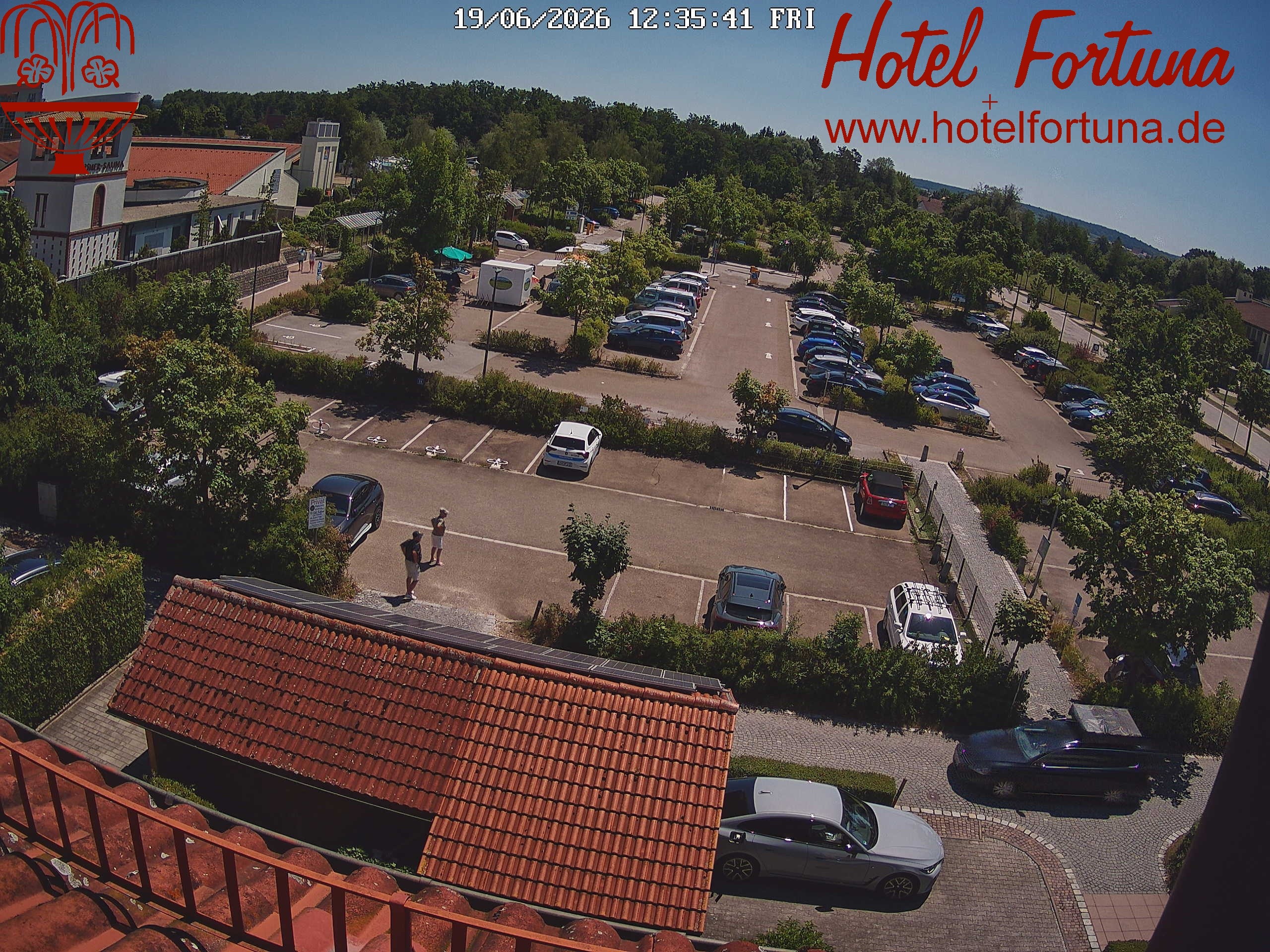 Archiv Foto Webcam Bad Gögging - Hotel Fortuna