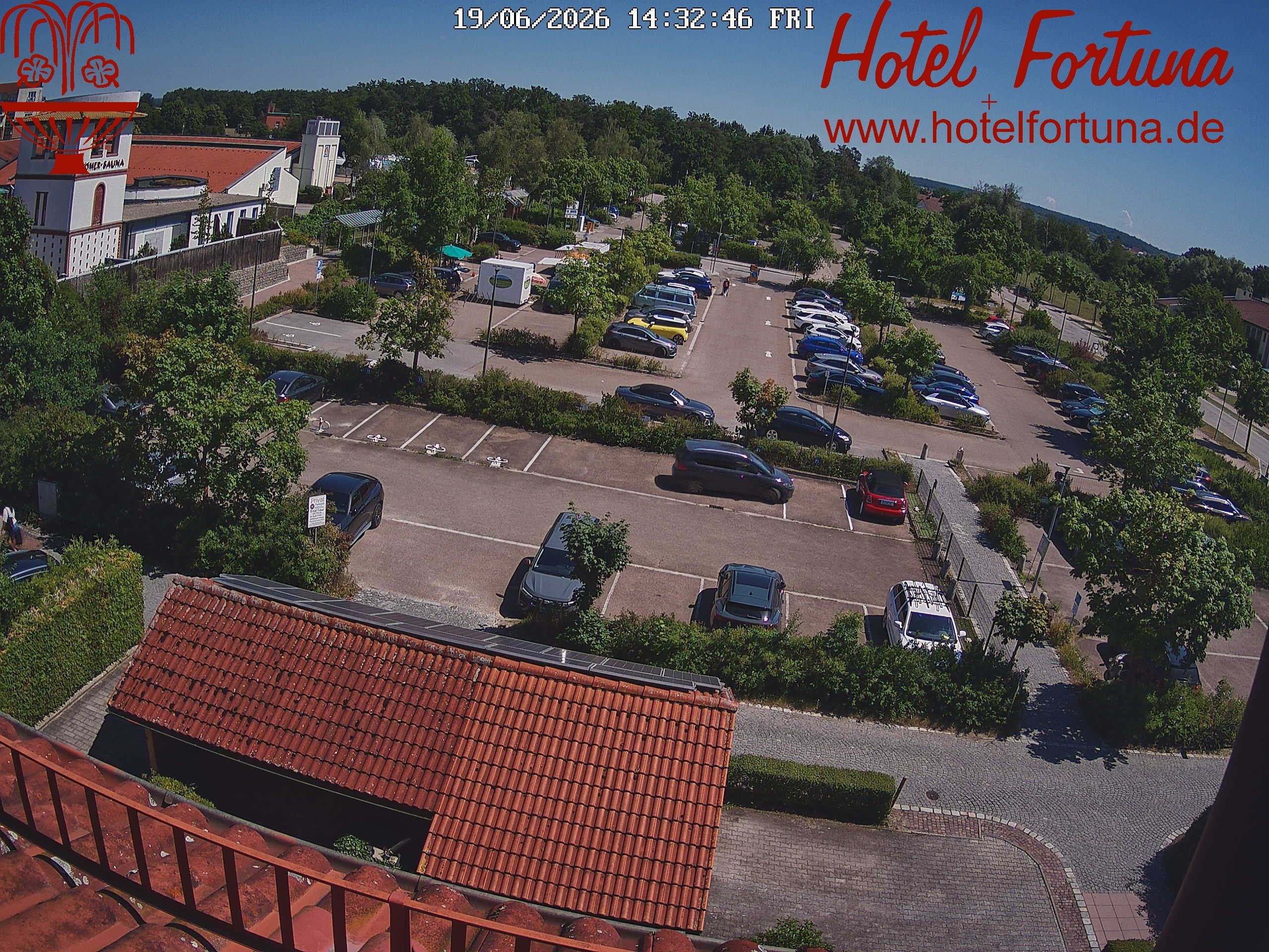 Archiv Foto Webcam Bad Gögging - Hotel Fortuna