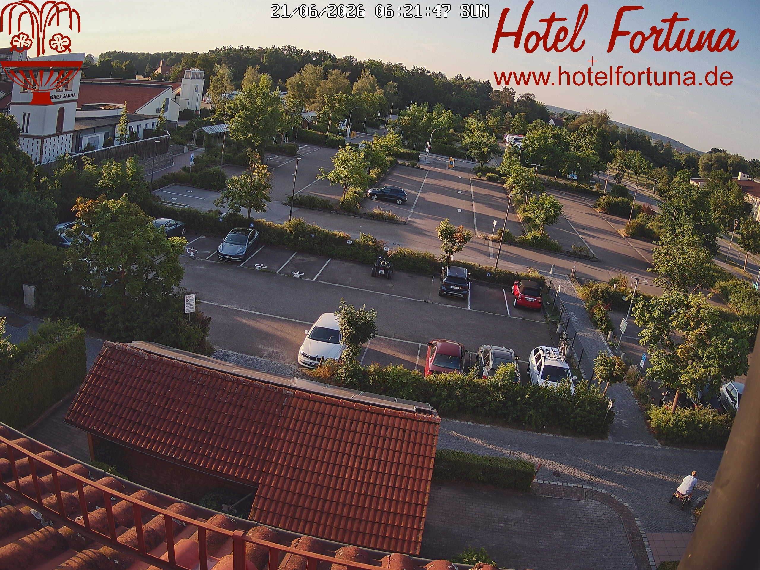 Archiv Foto Webcam Bad Gögging - Hotel Fortuna