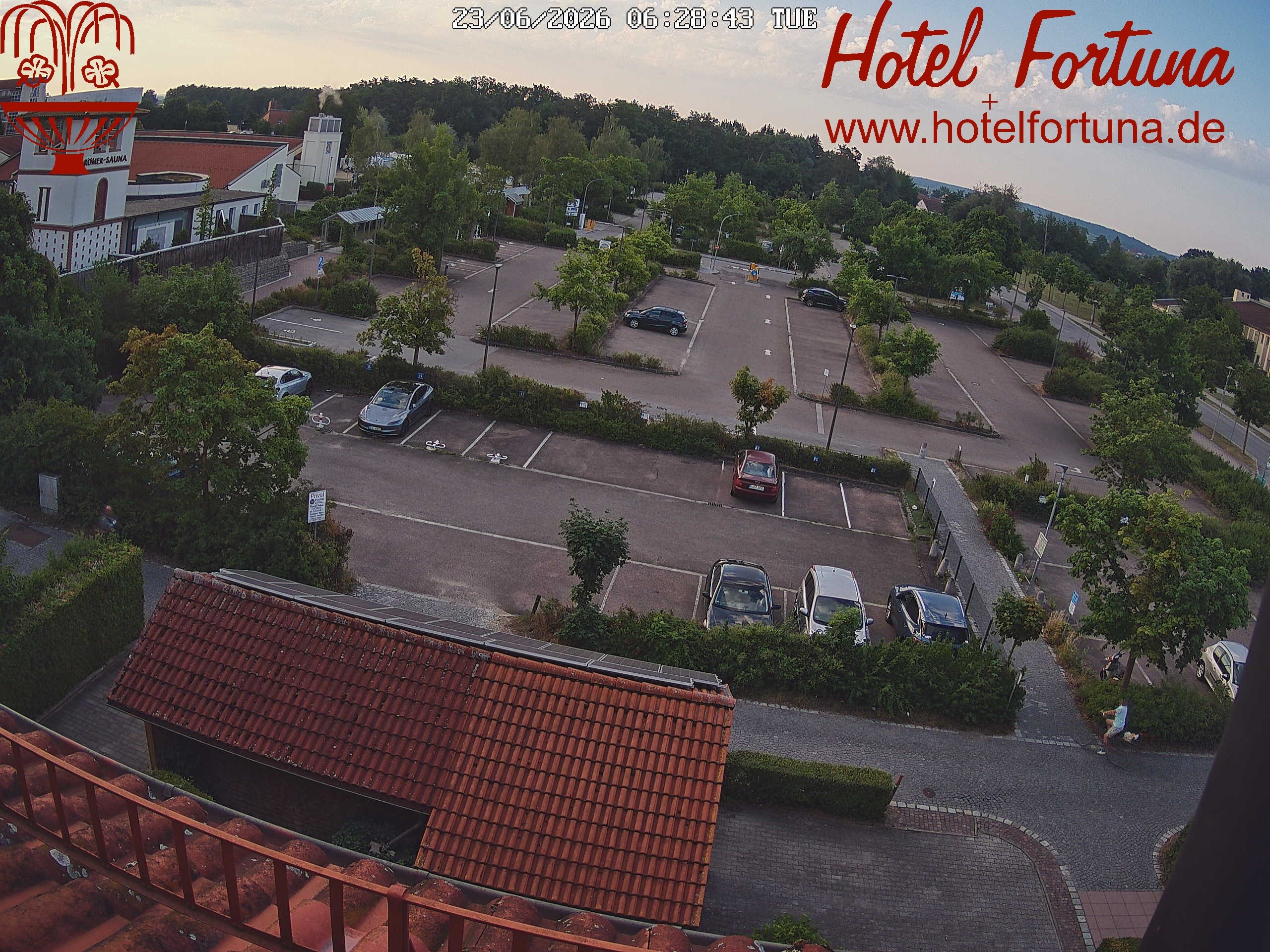 Archiv Foto Webcam Bad Gögging - Hotel Fortuna