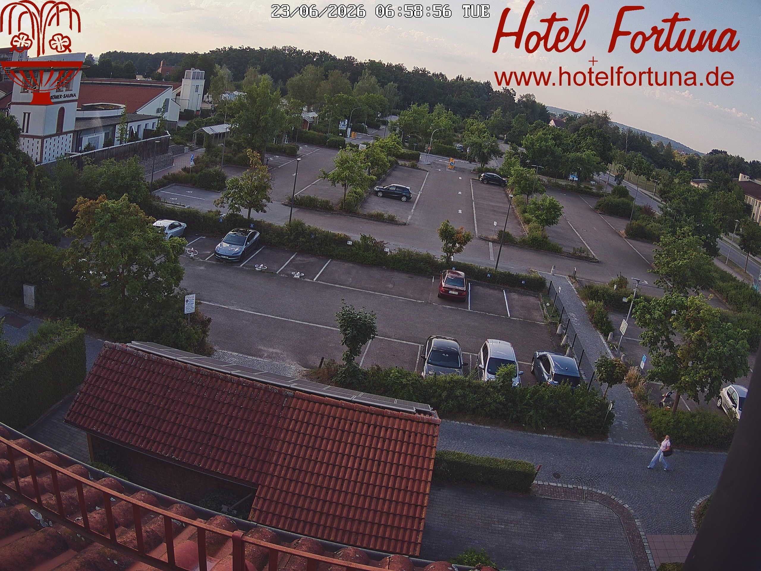 Archiv Foto Webcam Bad Gögging - Hotel Fortuna